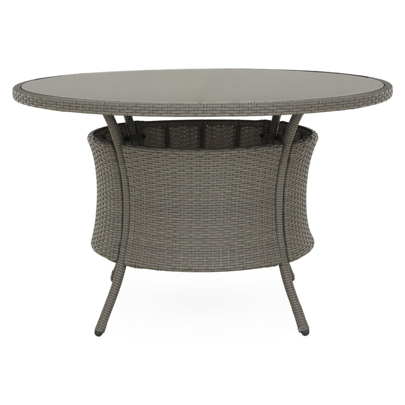 PASTO Set mobilier terasă/grădină, banchetă și masă