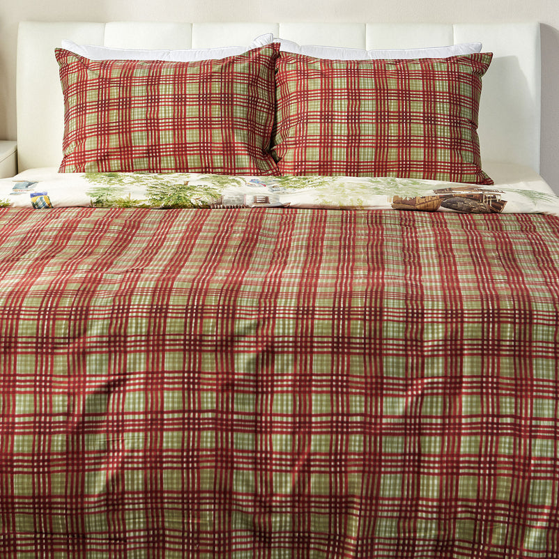 FUNES Set așternut 4 piese, 200x220cm