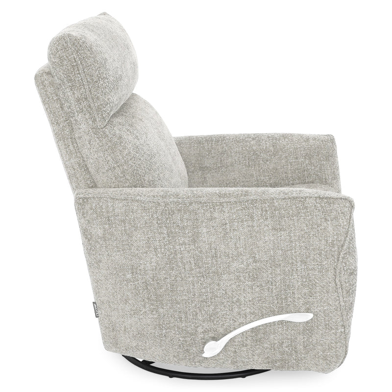 KERSEY Fotoliu rotativ, recliner manual, stofă