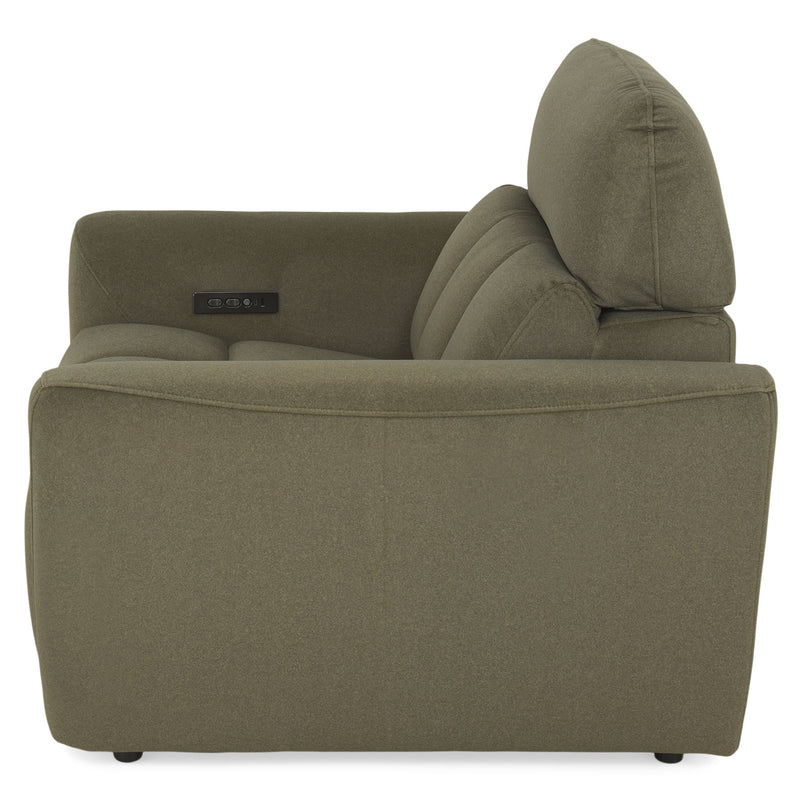 WISNER Fotoliu, recliner electric, mecanism electric tetieră, stofă