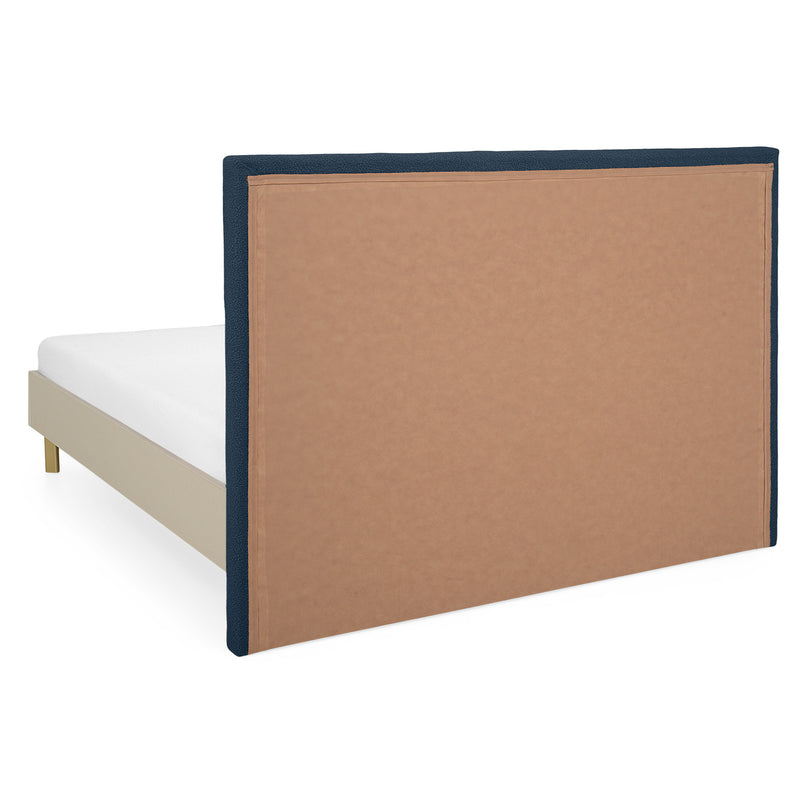 RING Pat cu tăblie tapițată 160x200cm, somieră inclusă