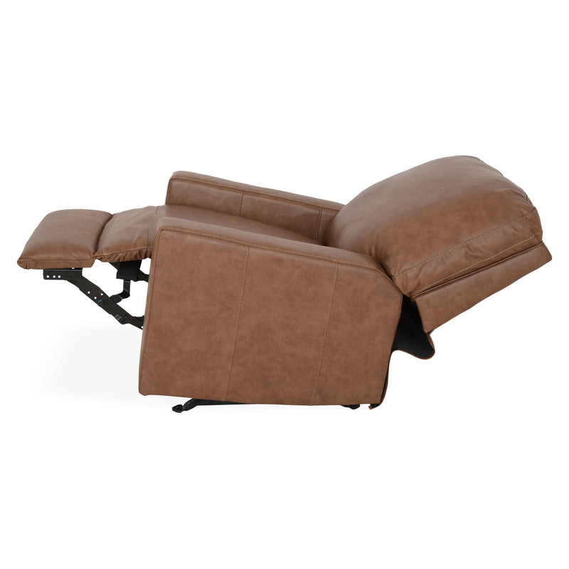 ANSLEY Fotoliu cu recliner manual, piele