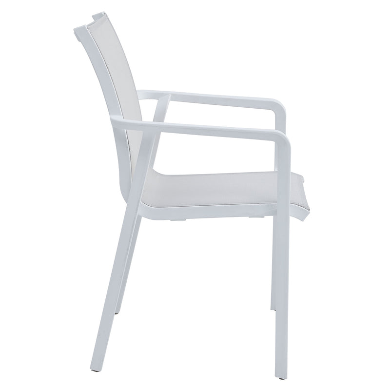 MARTA Set mobilier terasă/grădină, 4 scaune și masă