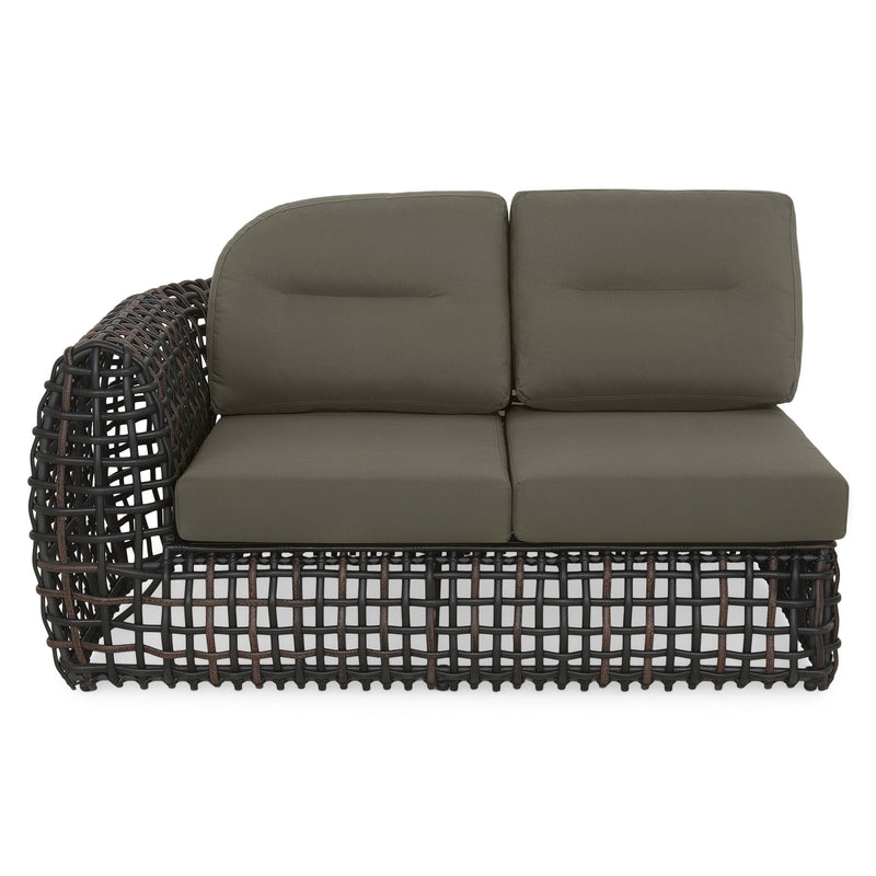 DINASTY Set mobilier terasă/grădină, colțar 5 piese și măsuță