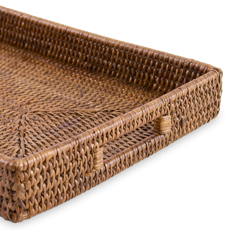 ARTESIA Tavă cu mânere, ratan