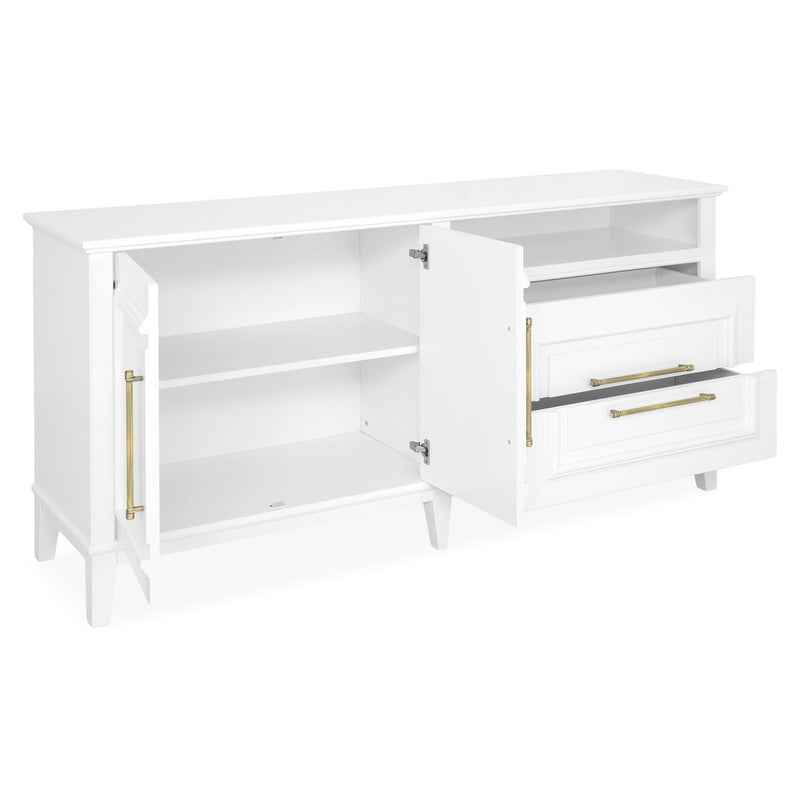 ALABAMA Comodă, 2 uși și 2 sertare