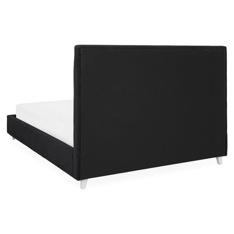 KOLLE Pat tapițat, 160x200cm, somieră și ladă depozitare incluse