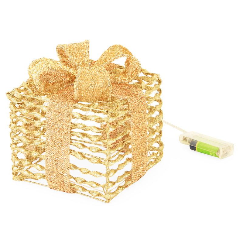 RIBBON Set 3 decorațiuni luminoase, 90 microleduri