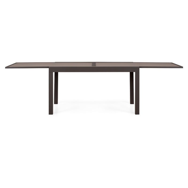 LUCCA Set mobilier terasă/grădină, 6 scaune și masă extensibilă