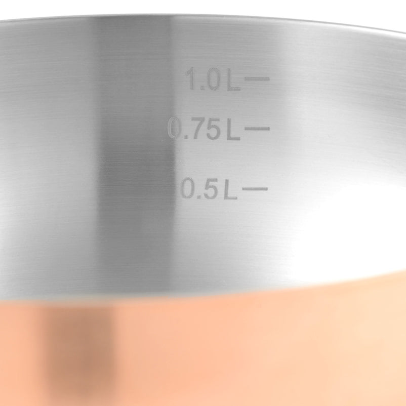 MAUVIEL Tigaie înaltă, inox, D.18cm