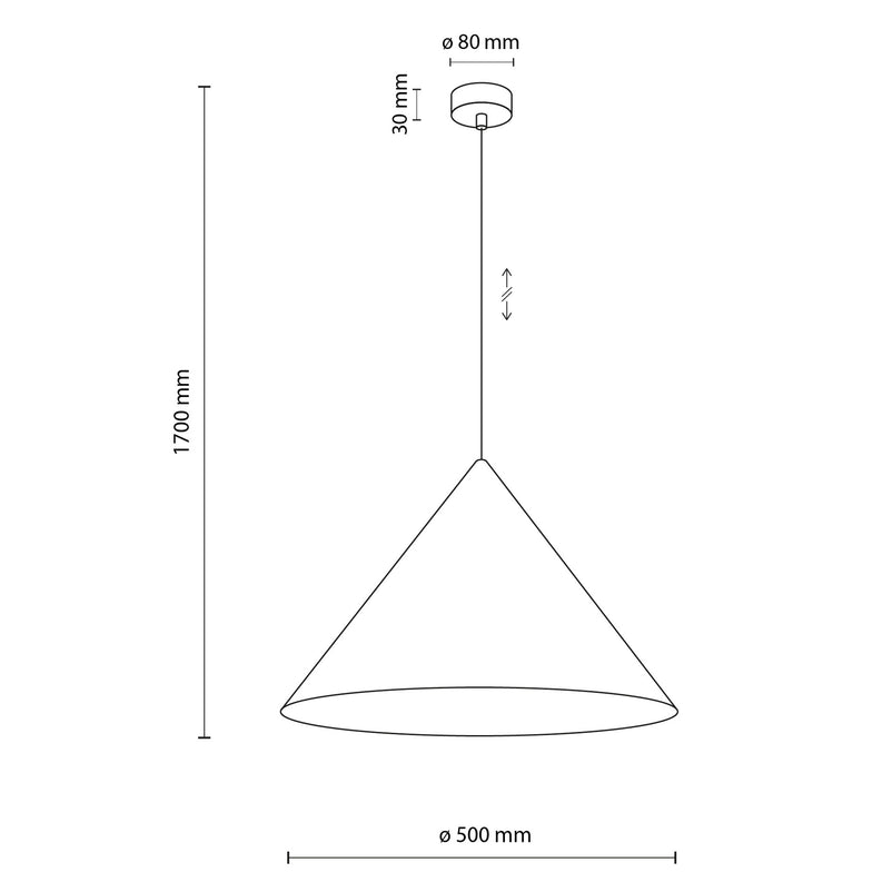 CONO BRICK Pendul 1x15W E27