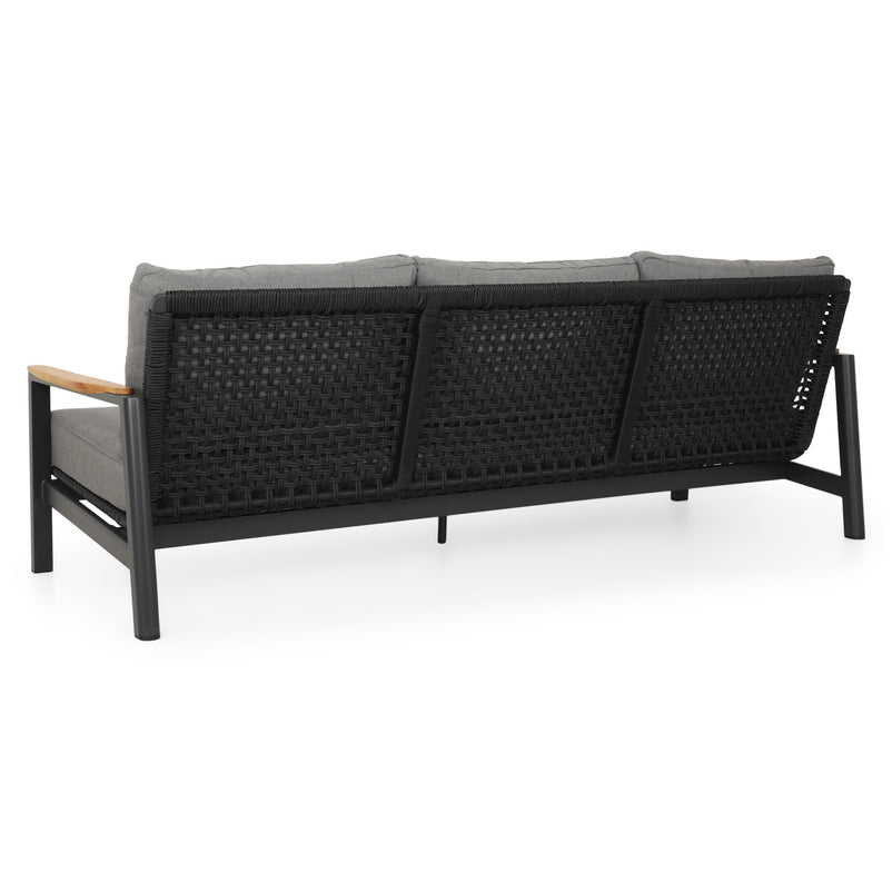 REYNE Set mobilier terasă/grădină, 2 fotolii și canapea