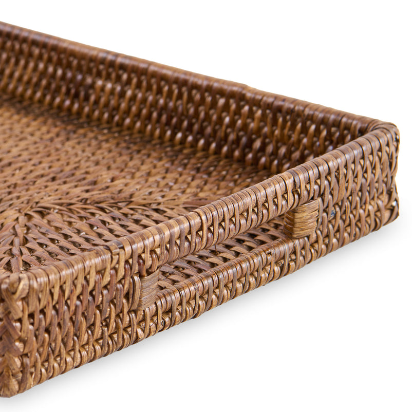 ARTESIA Tavă cu mânere, ratan