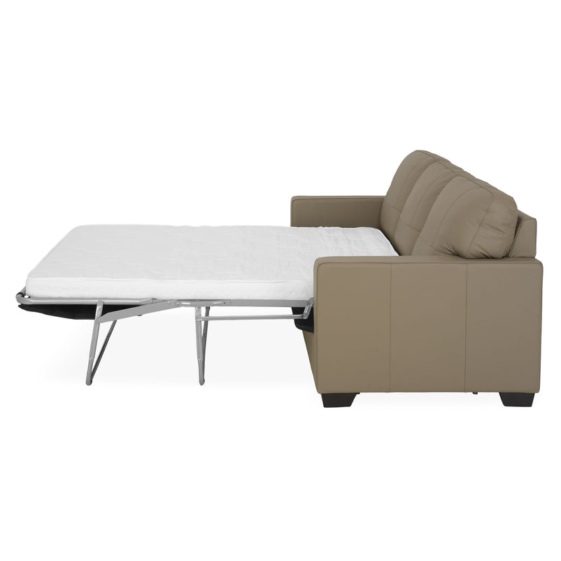 ASWAN Canapea extensibilă, 3 locuri, piele
