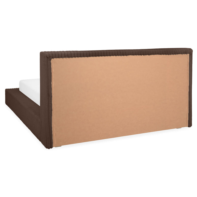 NORDEND Pat tapițat, 160x200cm, somieră rabatabilă și ladă incluse