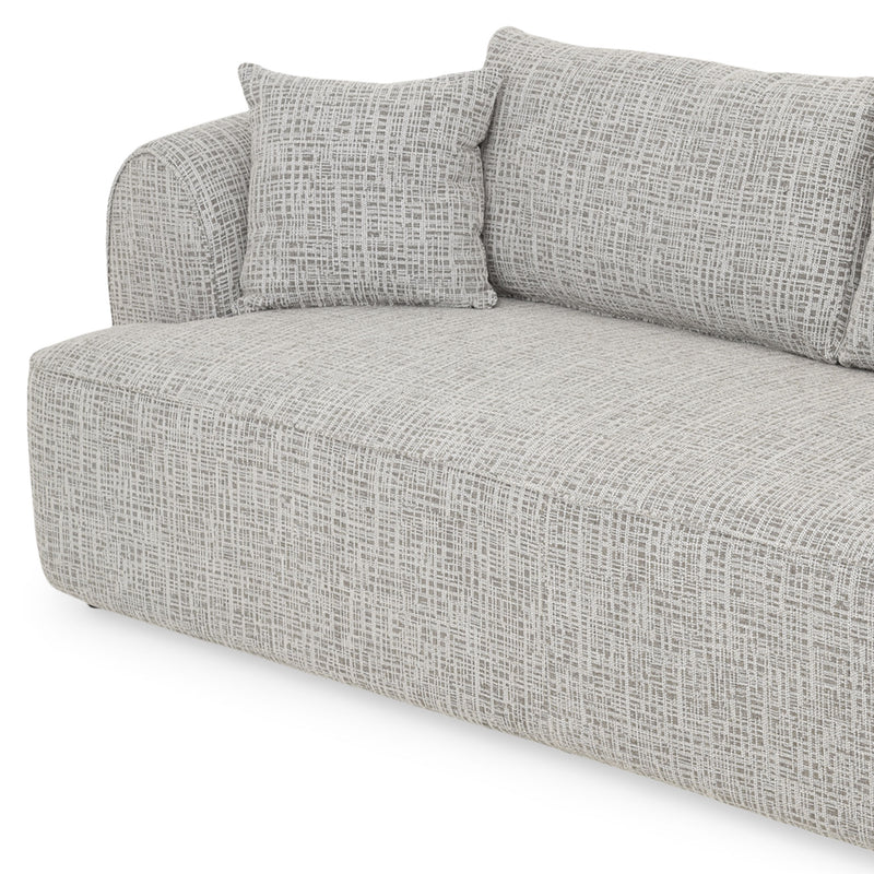 MILFORD Canapea 3 locuri, 2 perne incluse, stofă