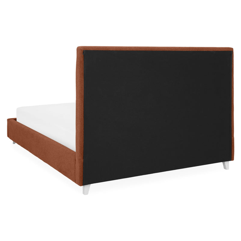 KOLLE Pat tapițat, 160x200cm, somieră și ladă depozitare incluse