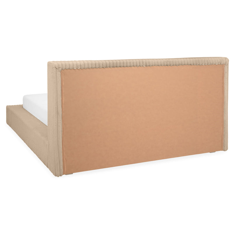 NORDEND Pat tapițat, 160x200cm, somieră rabatabilă și ladă incluse