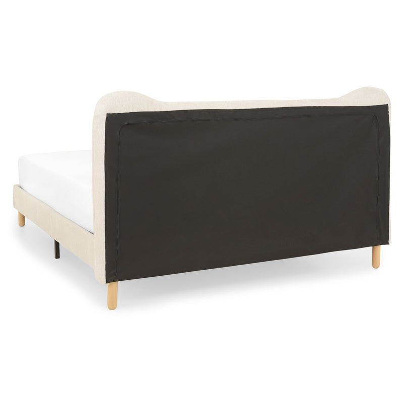 MINEOLA Pat tapițat, 160x200cm, somieră inclusă