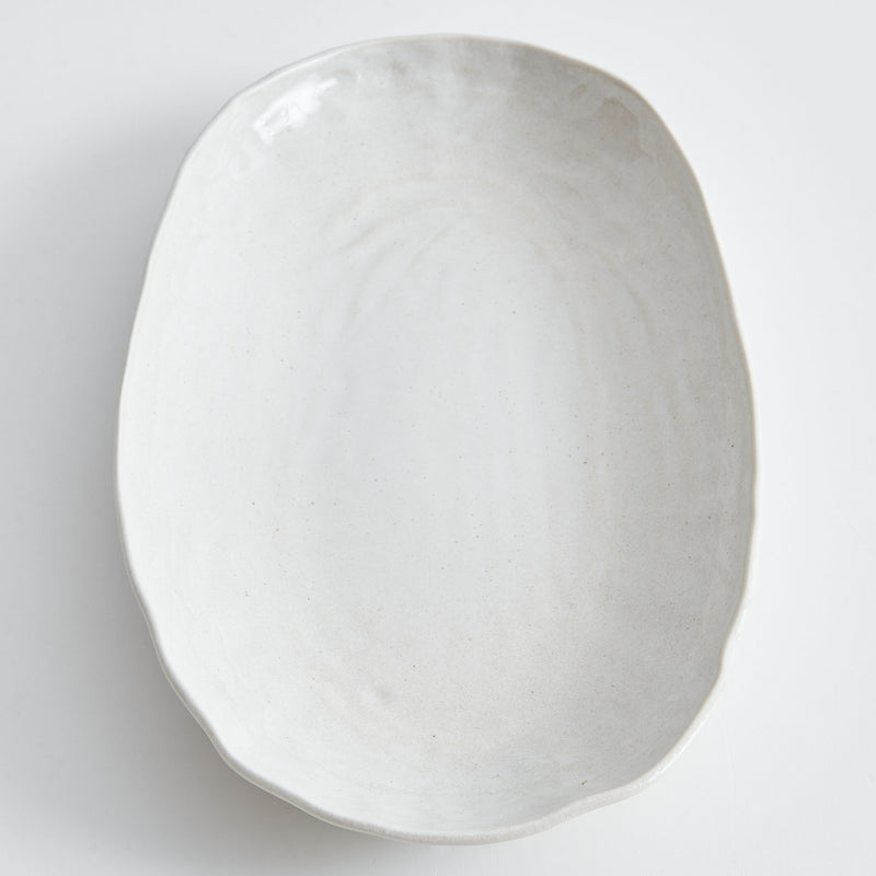 MEZOLIT Platou servire, porțelan, L.34cm
