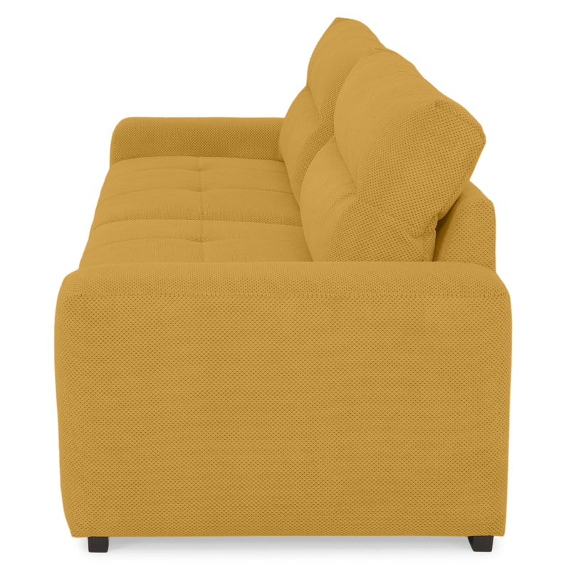 WIDE Canapea extensibilă, 4 locuri, stofă