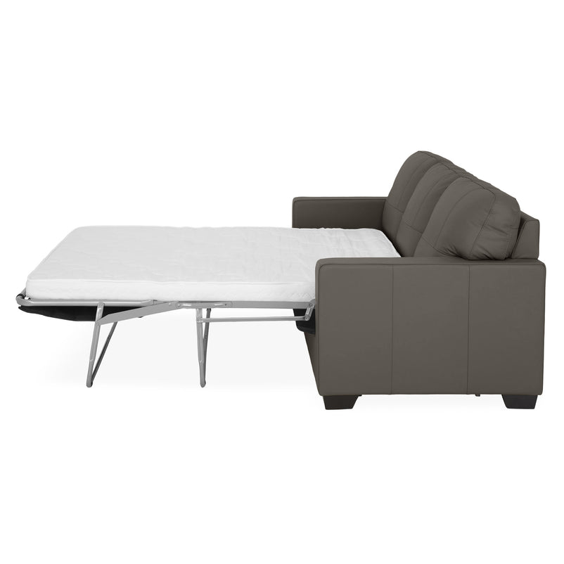ASWAN Canapea extensibilă, 3 locuri, piele
