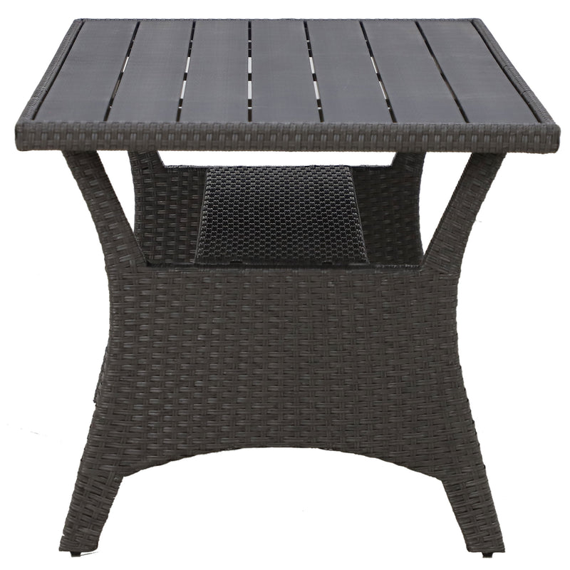 BAXTER Set mobilier terasă/grădină, 2 fotolii, canapea și masă