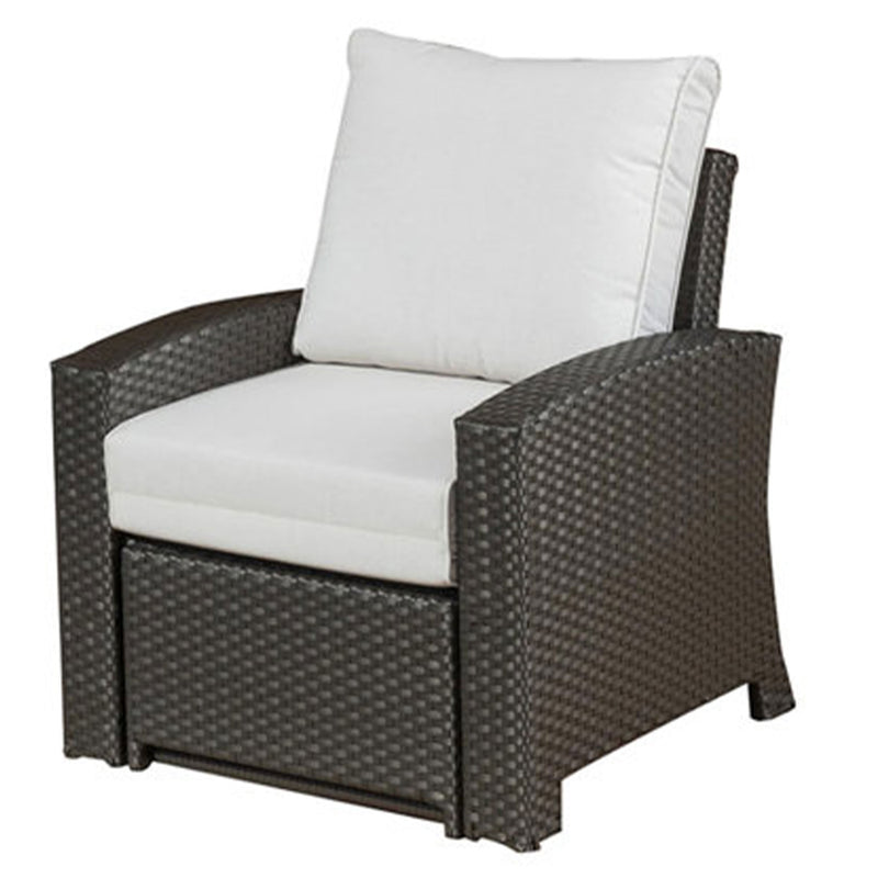 SIDNEY Set mobilier terasă/grădină, 2 fotolii recliner, canapea și 3 măsuțe