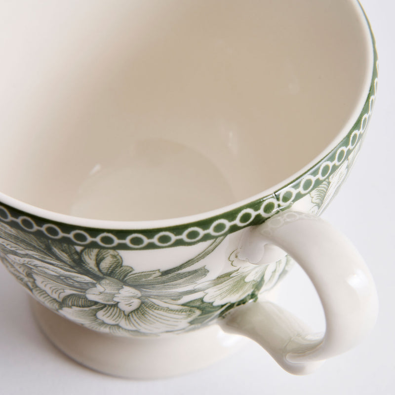 ADELAIDE Ceașcă și farfurioară, porțelan, 220ml