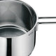 PERFECT Oală de gătit la aburi cu termometru, cromargan, D.18cm