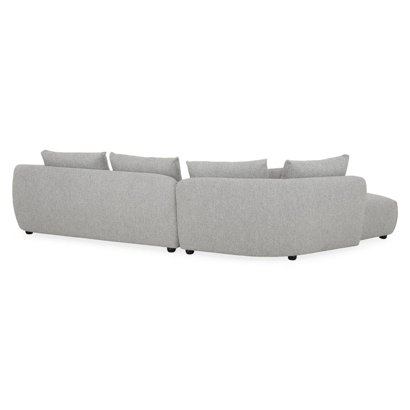 ASHBURN Canapea secțională dreapta, stofă