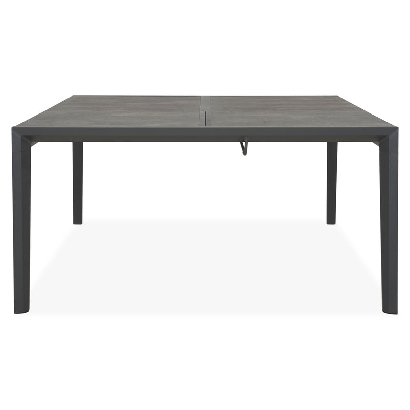 KARLSON/CLEVER Set mobilier terasă/grădină, 4 scaune și masă extensibilă