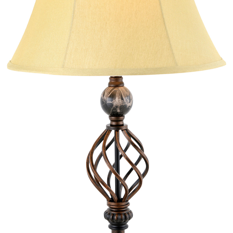 SALINO Set 2 veioze, 1 lampadar 1x60W E27
