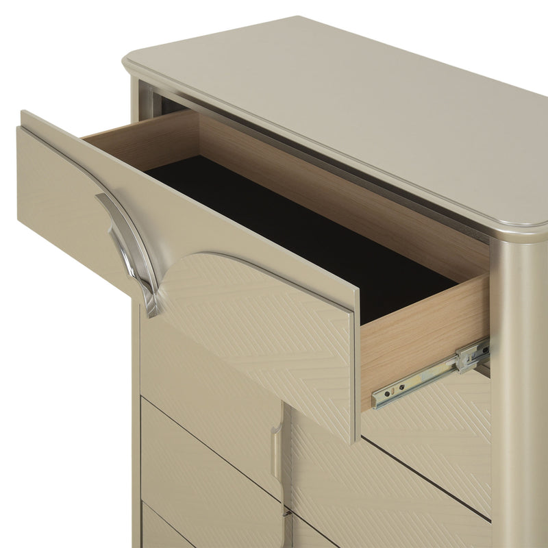 LINDELL Comodă 5 sertare