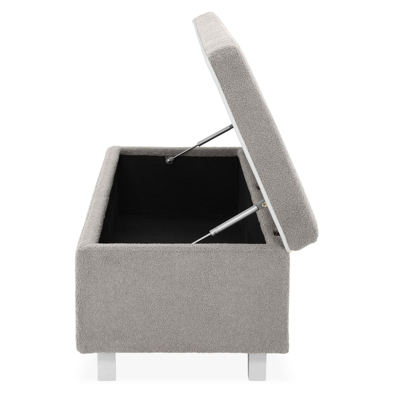 KOLLE Banchetă, ladă depozitare inclusă, stofă