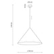 CONO Pendul 1x15W E27