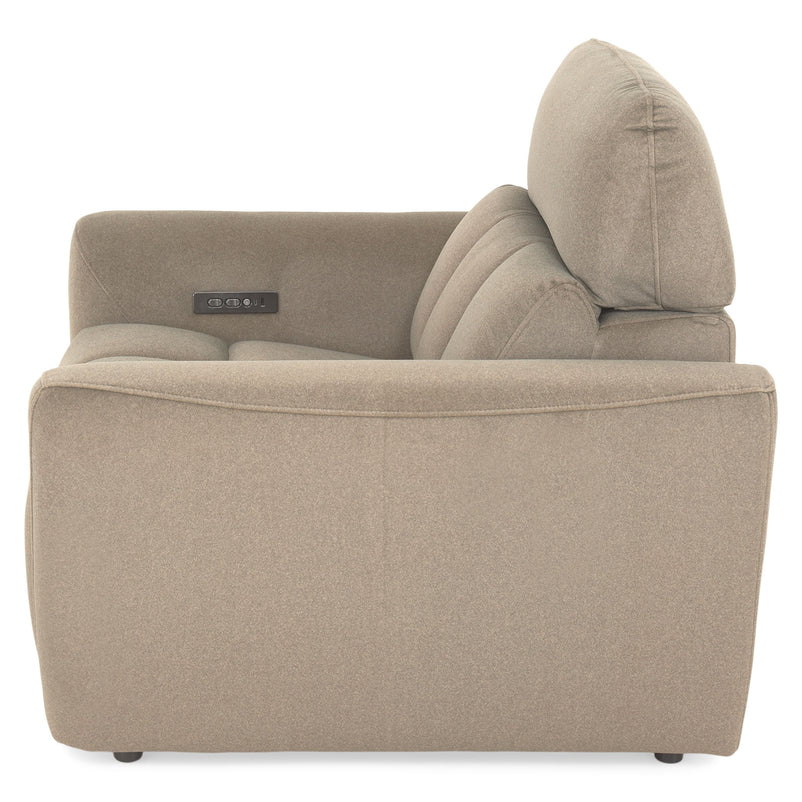 WISNER Fotoliu, recliner electric, mecanism electric tetieră, stofă