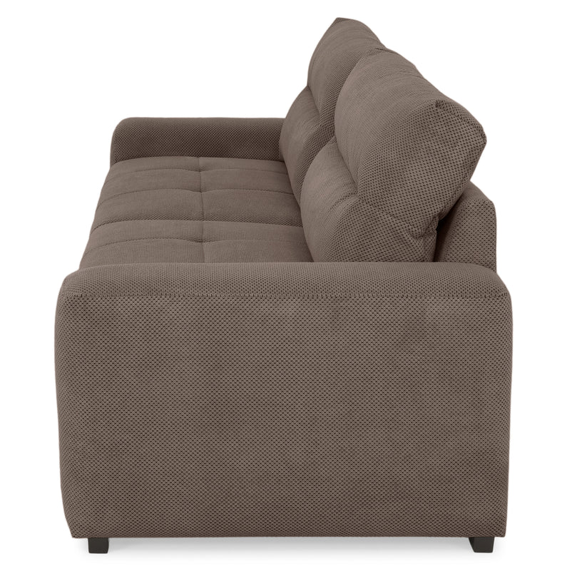 WIDE Canapea extensibilă, 4 locuri, stofă