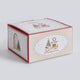 CHALET Set 2 ceșcuțe și farfurioare, porțelan, 200ml