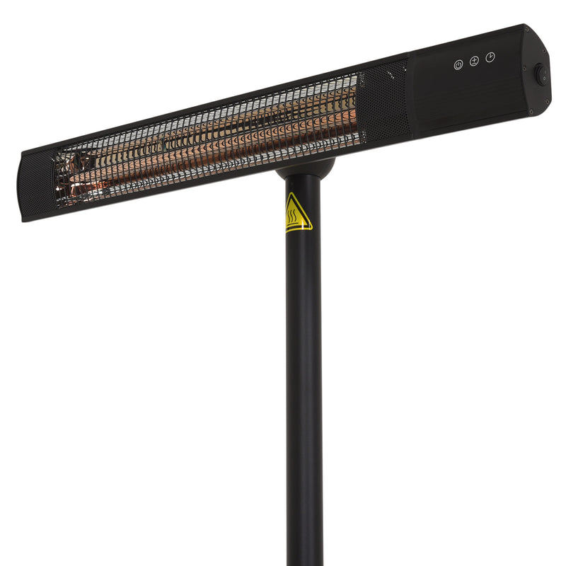 LUIS Încălzitor electric de terasă cu infraroșu, 2500 W
