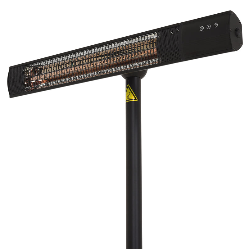 LUIS Încălzitor electric de terasă cu infraroșu, 2500 W