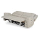 SUNNERST Canapea 3 locuri, 2 reclinere electrice, piele