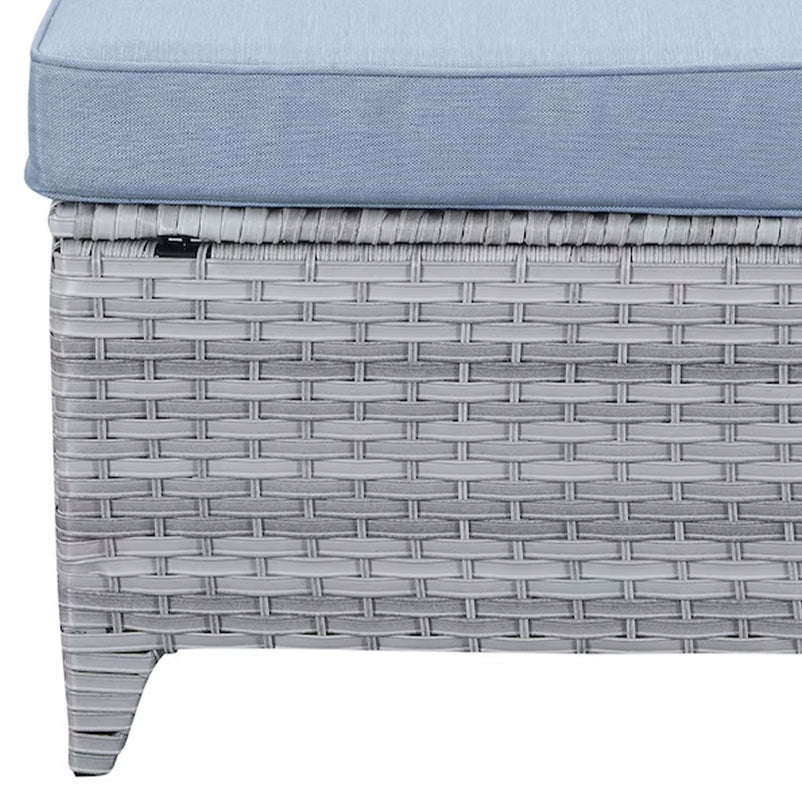 DERBY Set mobilier terasă/grădină, 2 fotolii, 2 taburete, canapea