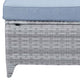 DERBY Set mobilier terasă/grădină, 2 fotolii, 2 taburete, canapea