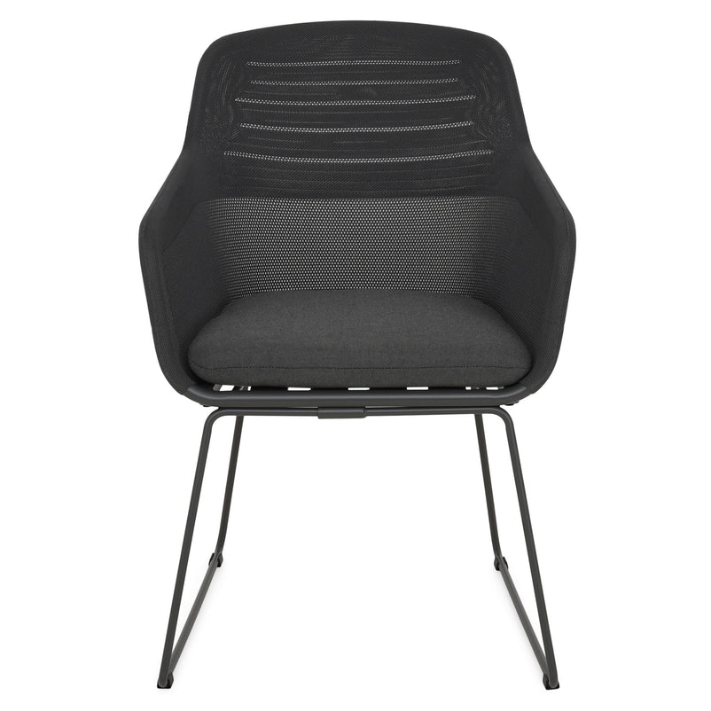 MOCHA/BEZIER Set mobilier terasă/grădină, 2 scaune și masă