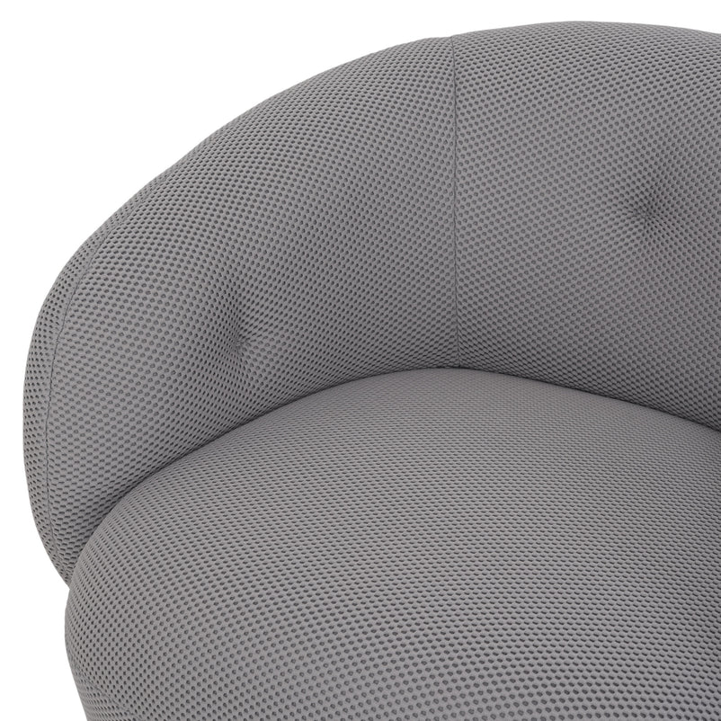 BARTOW Fotoliu rotativ, stofă