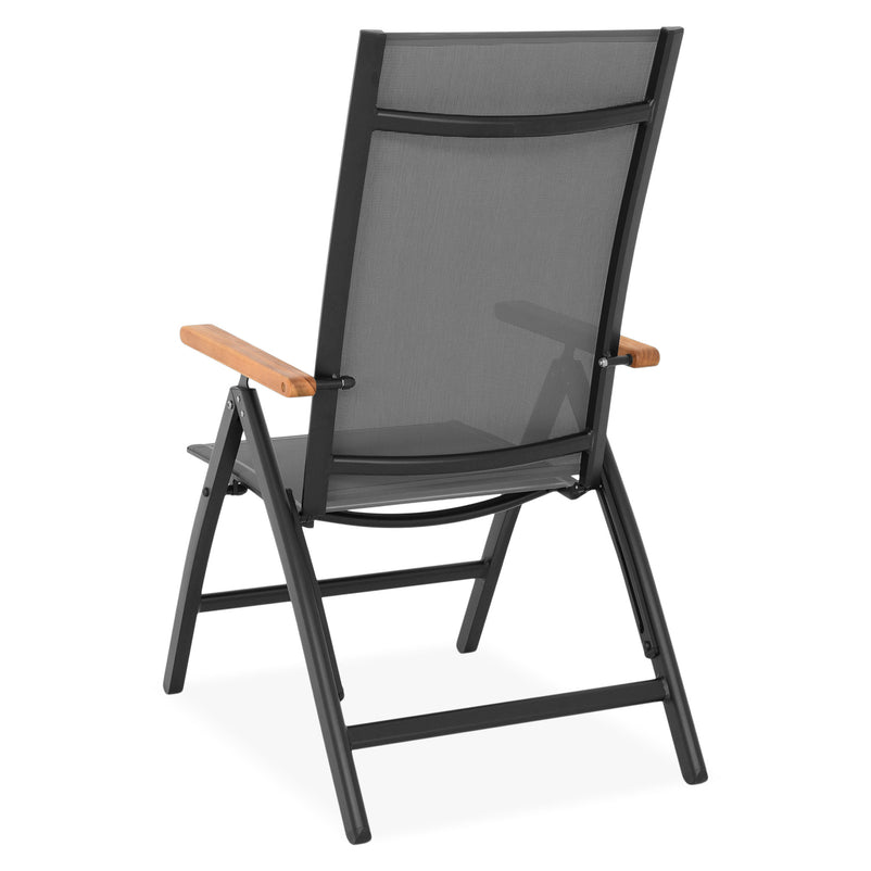 EASY Scaun cu spătar reglabil și pliabil exterior