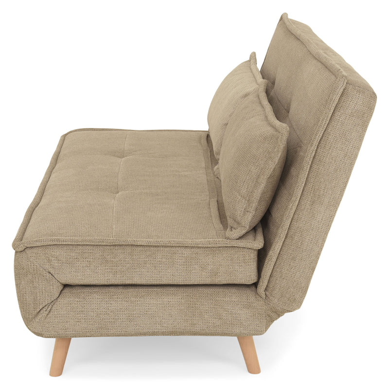 ULSTER Canapea 3 locuri, extensibilă, stofă