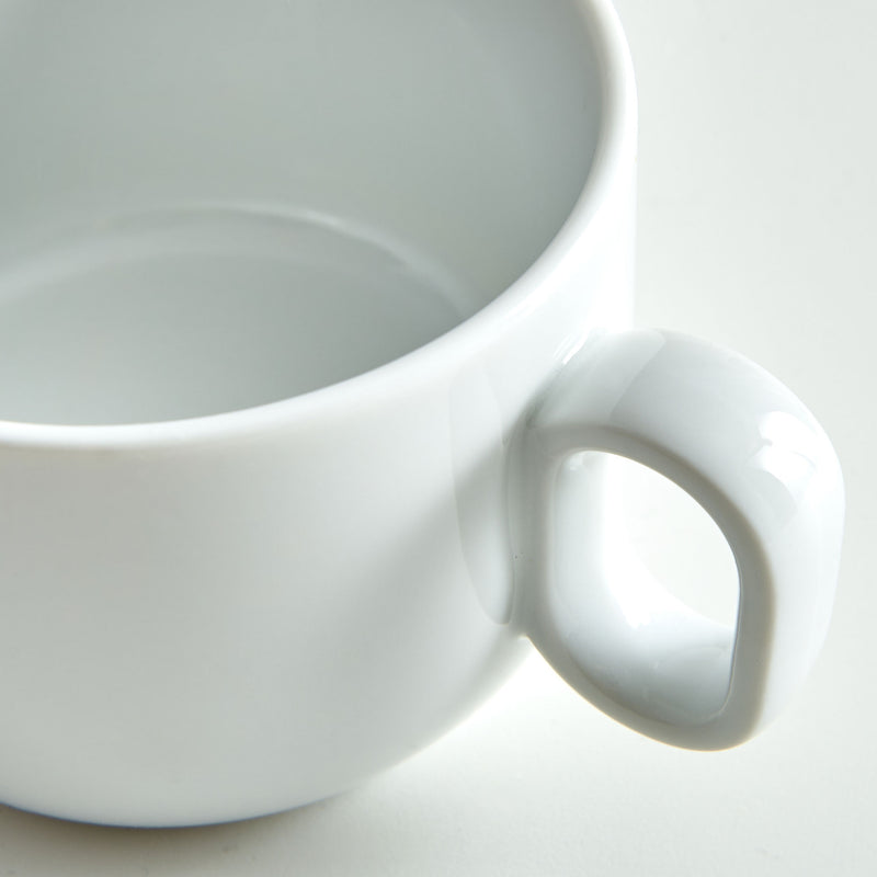 BARISTA CAPPUCCINO Set 2 cești cu farfurioară, poțelan, 160ml