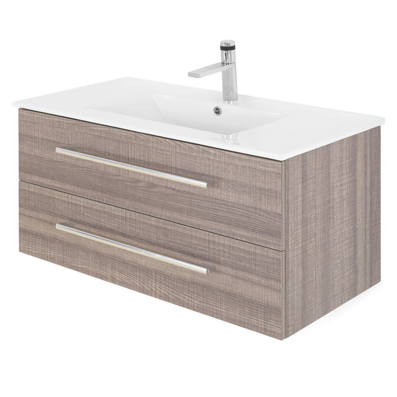 ROSALVA Set mobilier baie, mască lavoar și lavoar